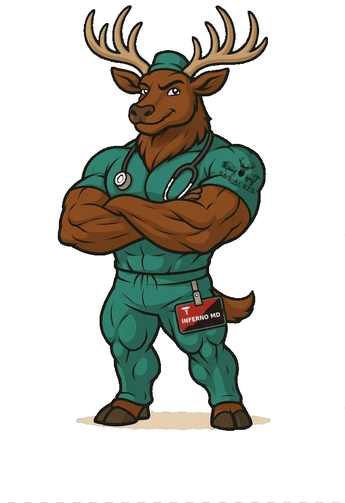 Inferno MD cartoon mascot