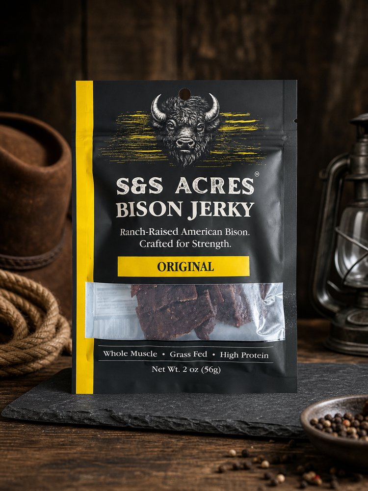 Tonka Bison Jerky &mdash; Original